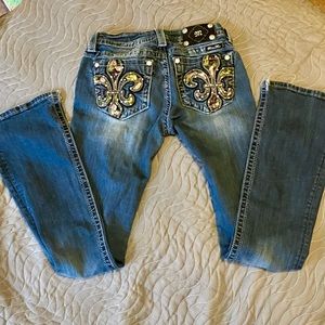 Miss me jeans size 27 signature rise boot